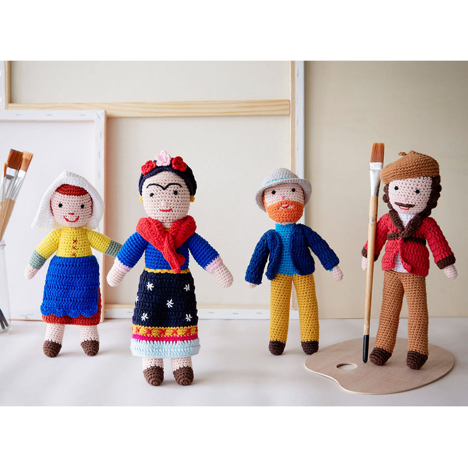 Crochet Frida Kahlo Doll