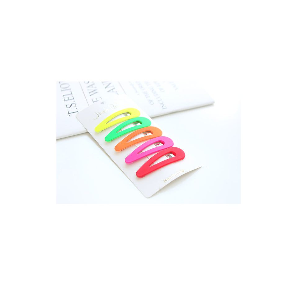 Neon Hair Clips