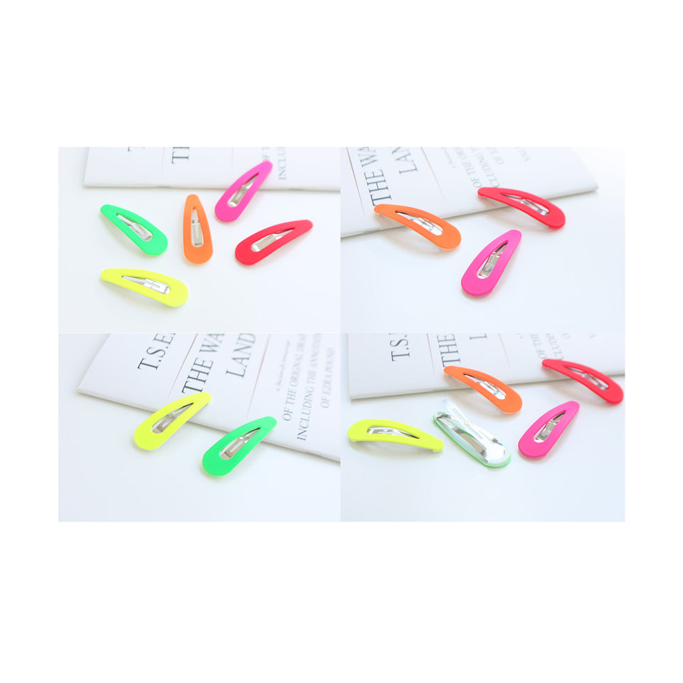 Neon Hair Clips