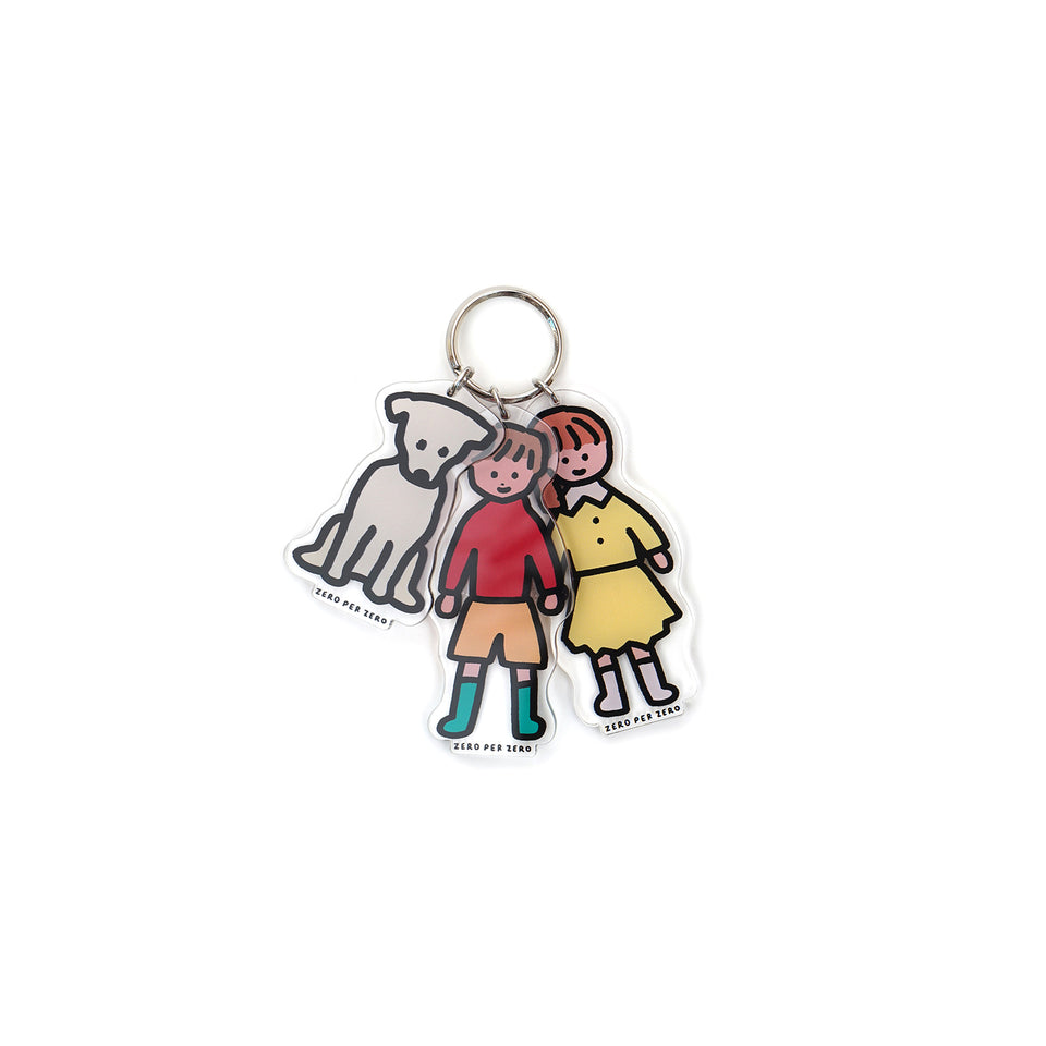 Stand Up Key Ring