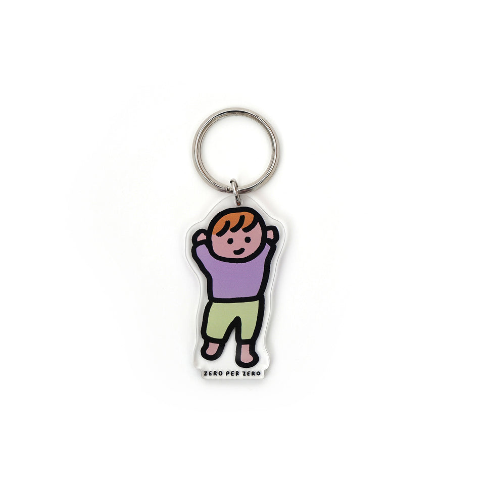 Stand Up Key Ring