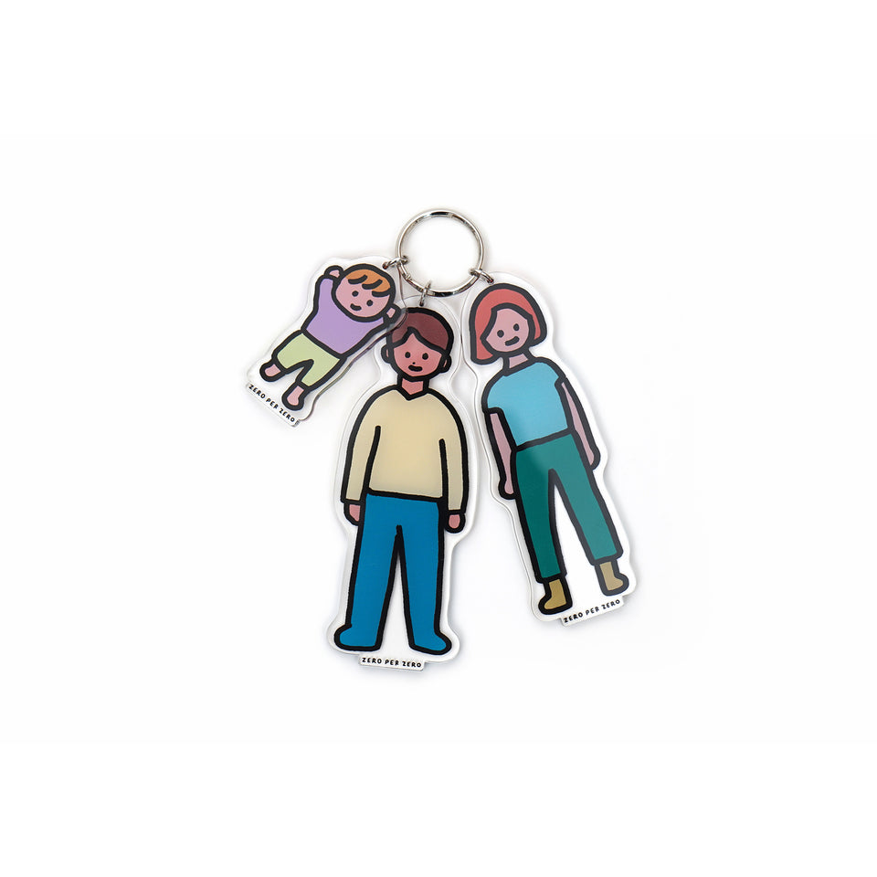 Stand Up Key Ring