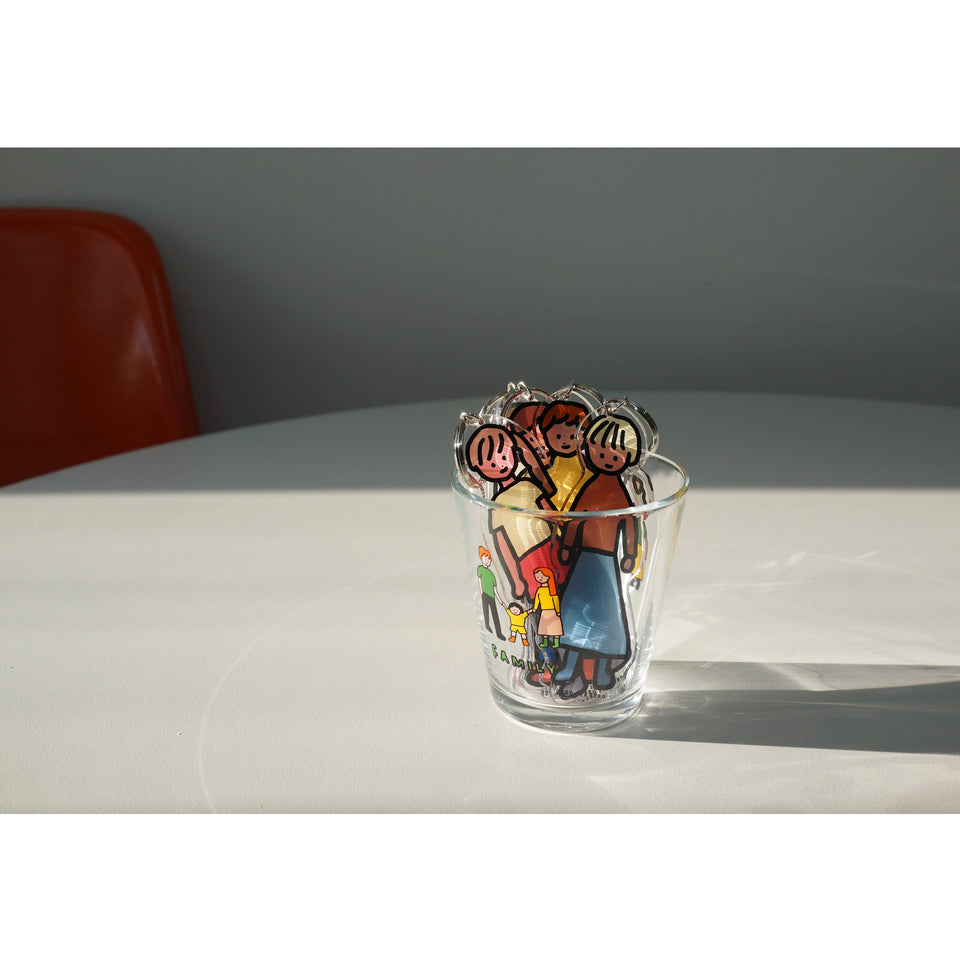 Stand Up Key Ring