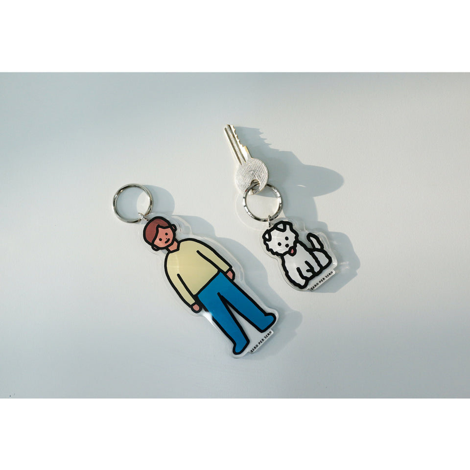 Stand Up Key Ring
