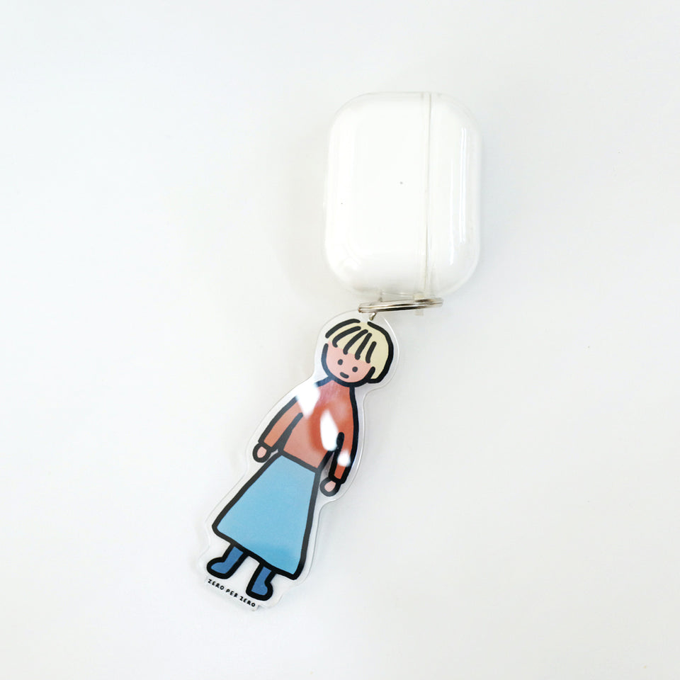 Stand Up Key Ring