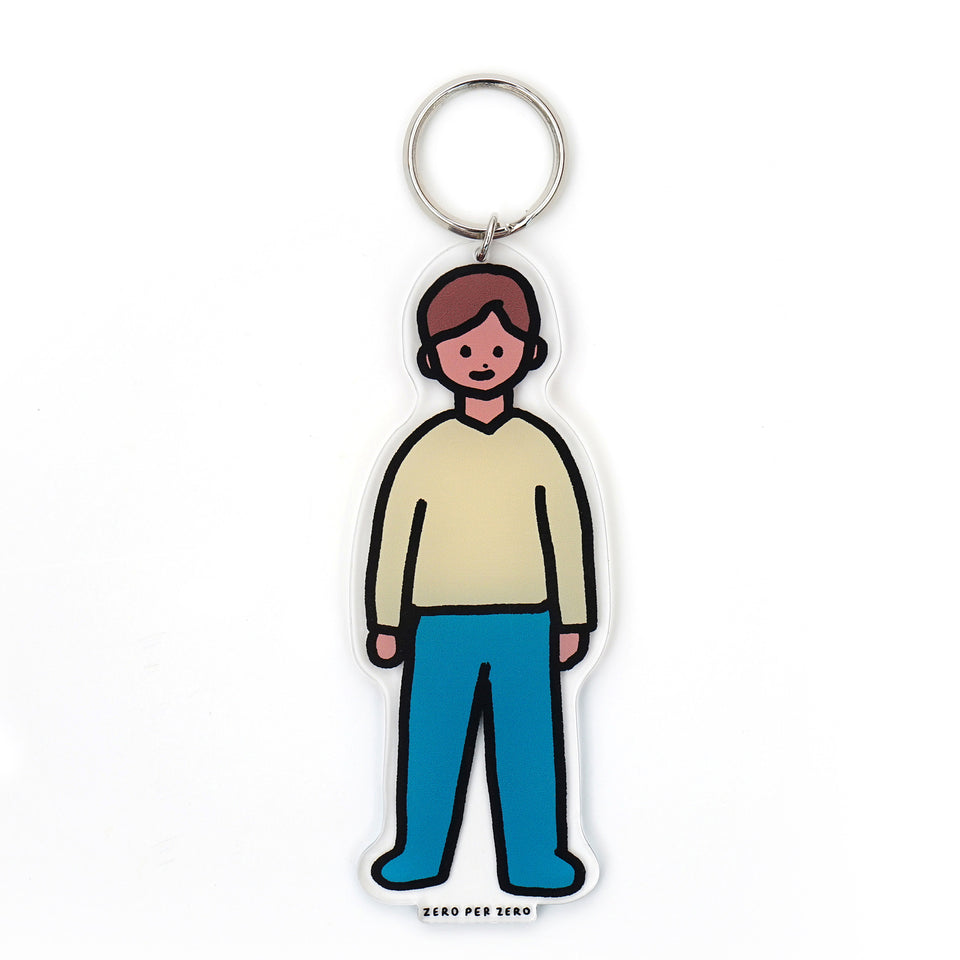Stand Up Key Ring