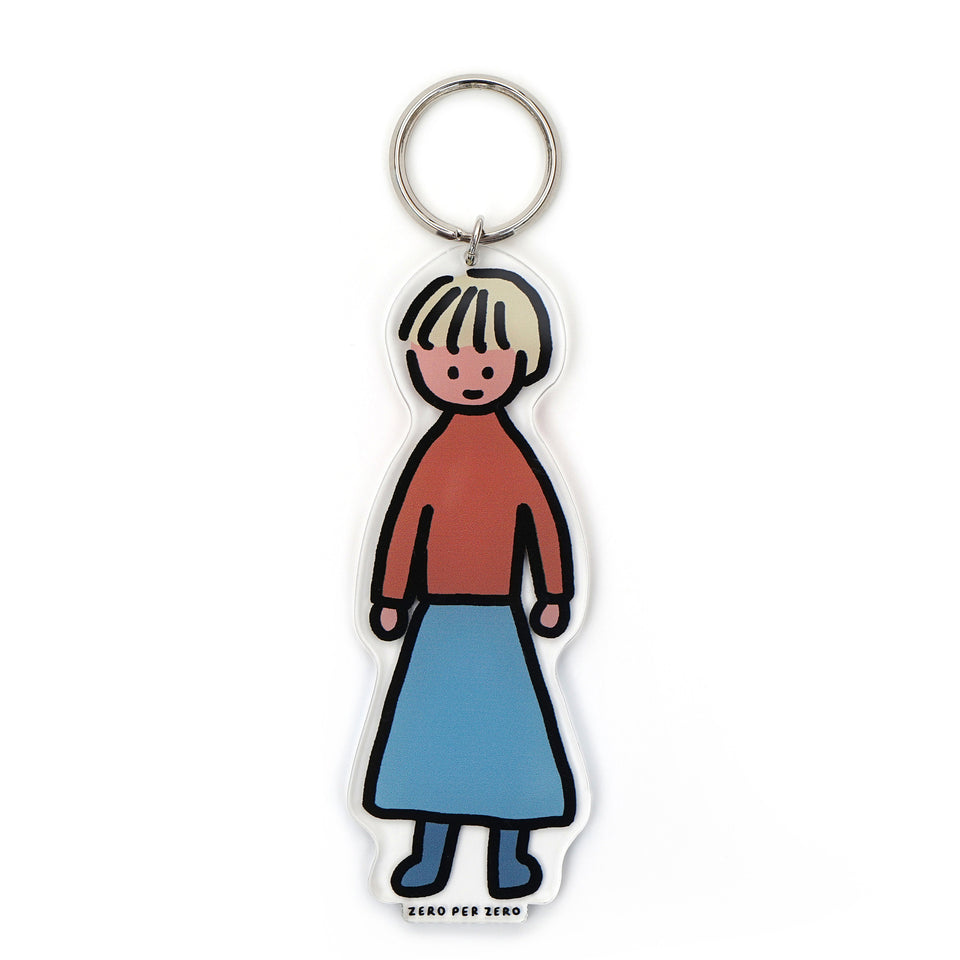 Stand Up Key Ring