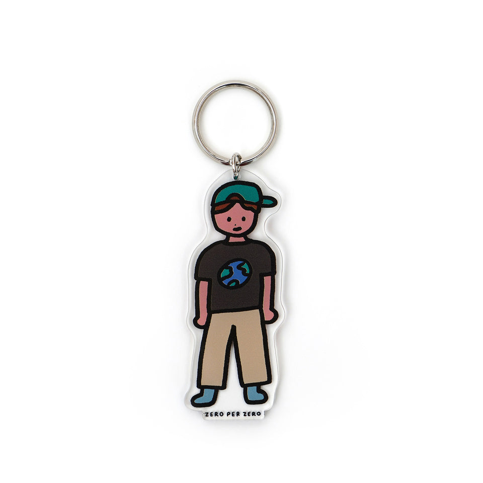 Stand Up Key Ring