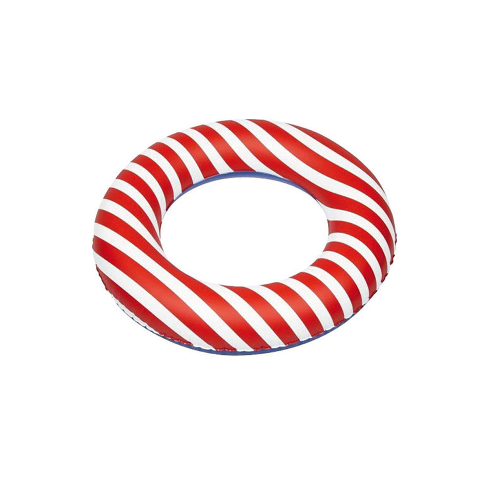 Inflatable Stripes Swim Ring