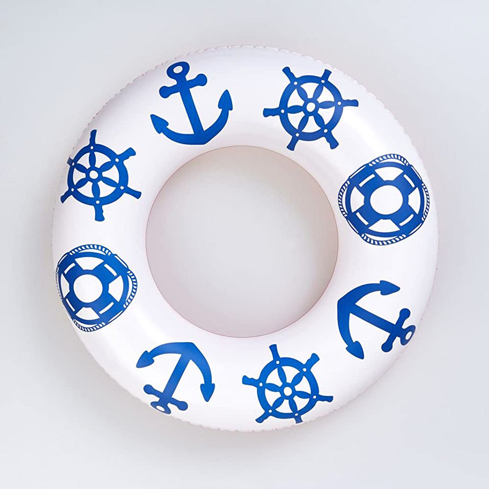 Anchor Print Swim Ring