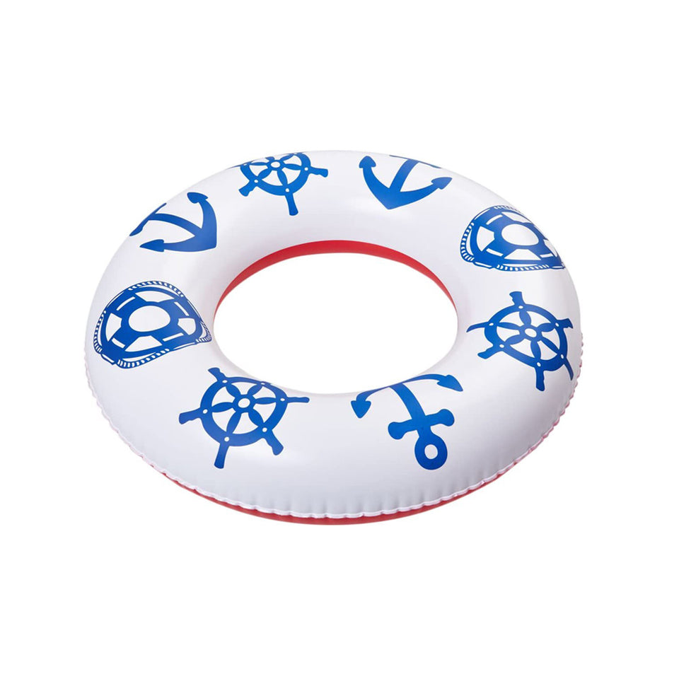 Anchor Print Swim Ring