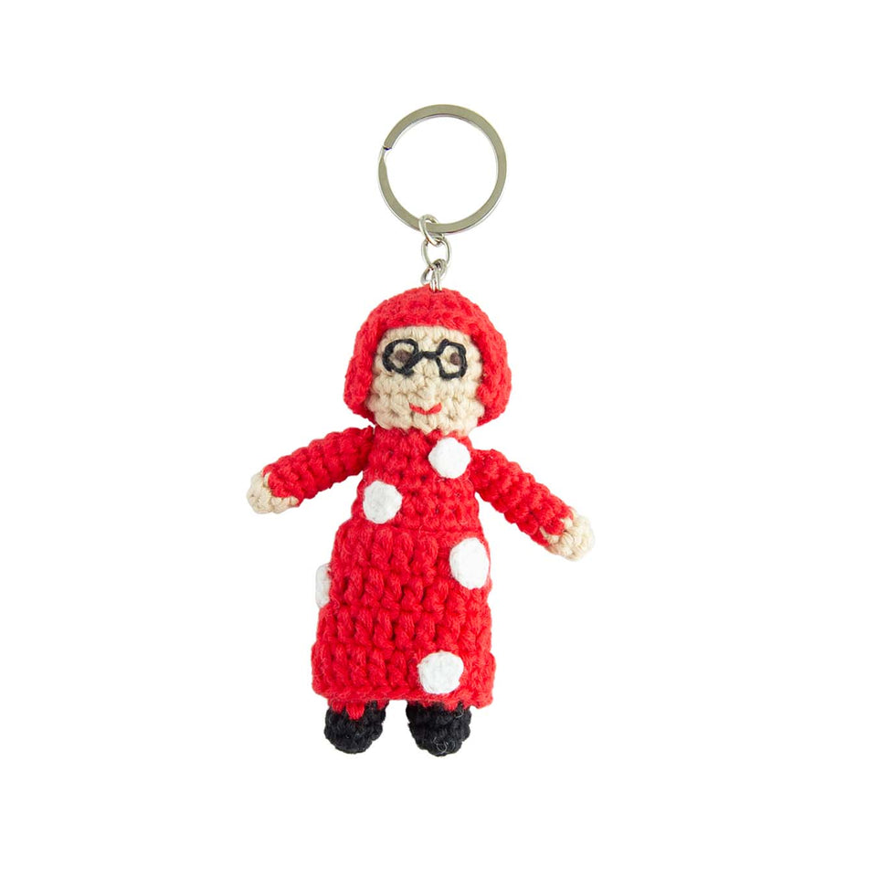 Crochet Keyring Kusama Yayoi