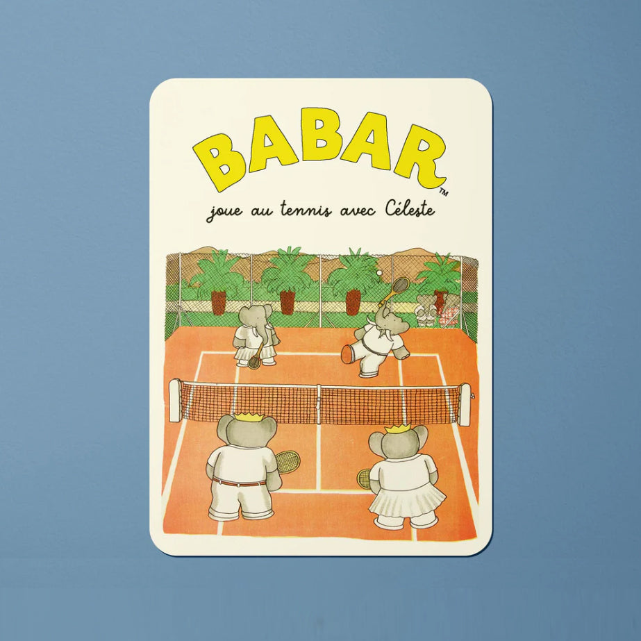 Babar Postkarte