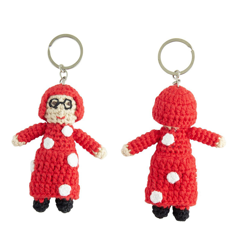 Crochet Keyring Kusama Yayoi