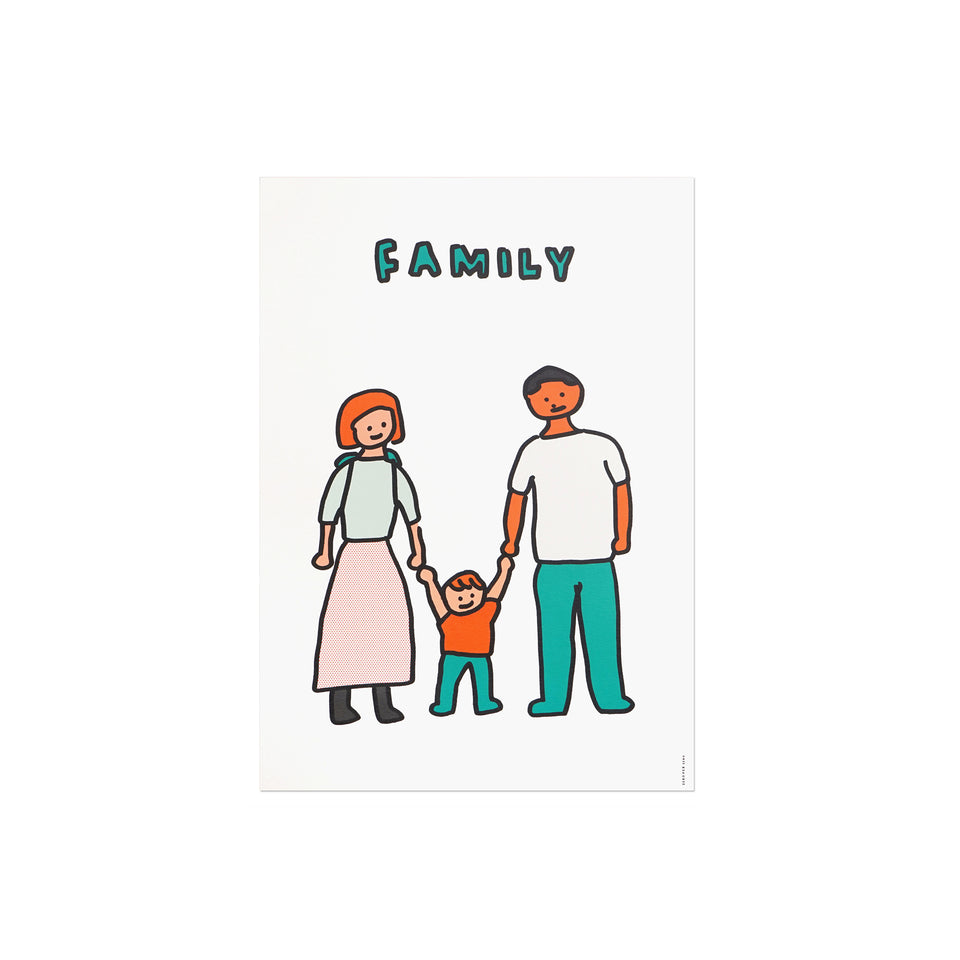 A3 Poster 'Family II'