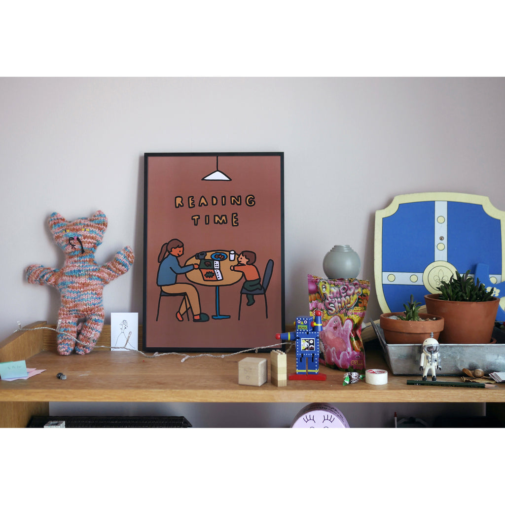 A3 Poster 'Reading Time' – Playtelling