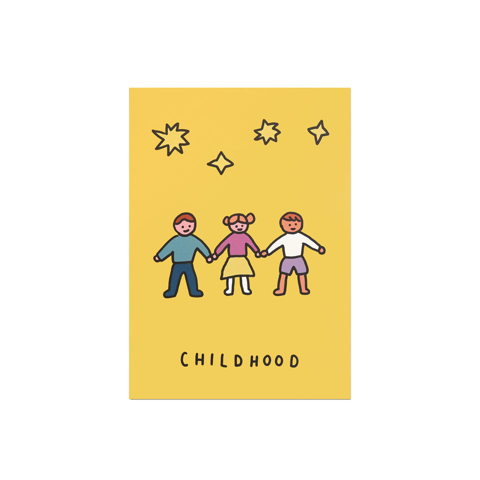 A3 Poster 'Childhood'