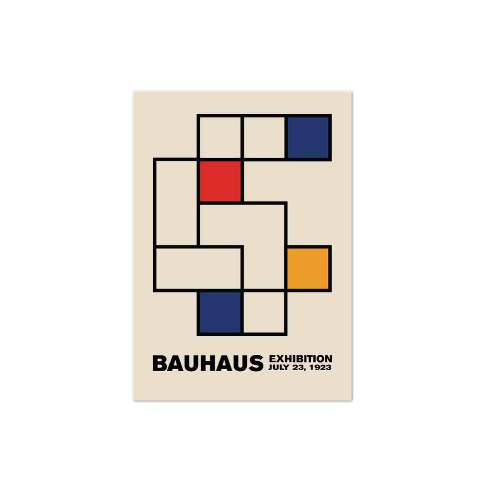 Bauhaus Exhibition 1923 Poster