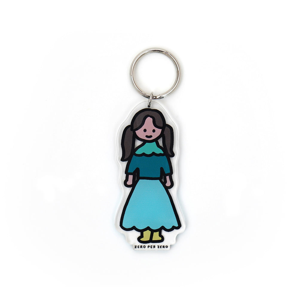 Stand Up Key Ring