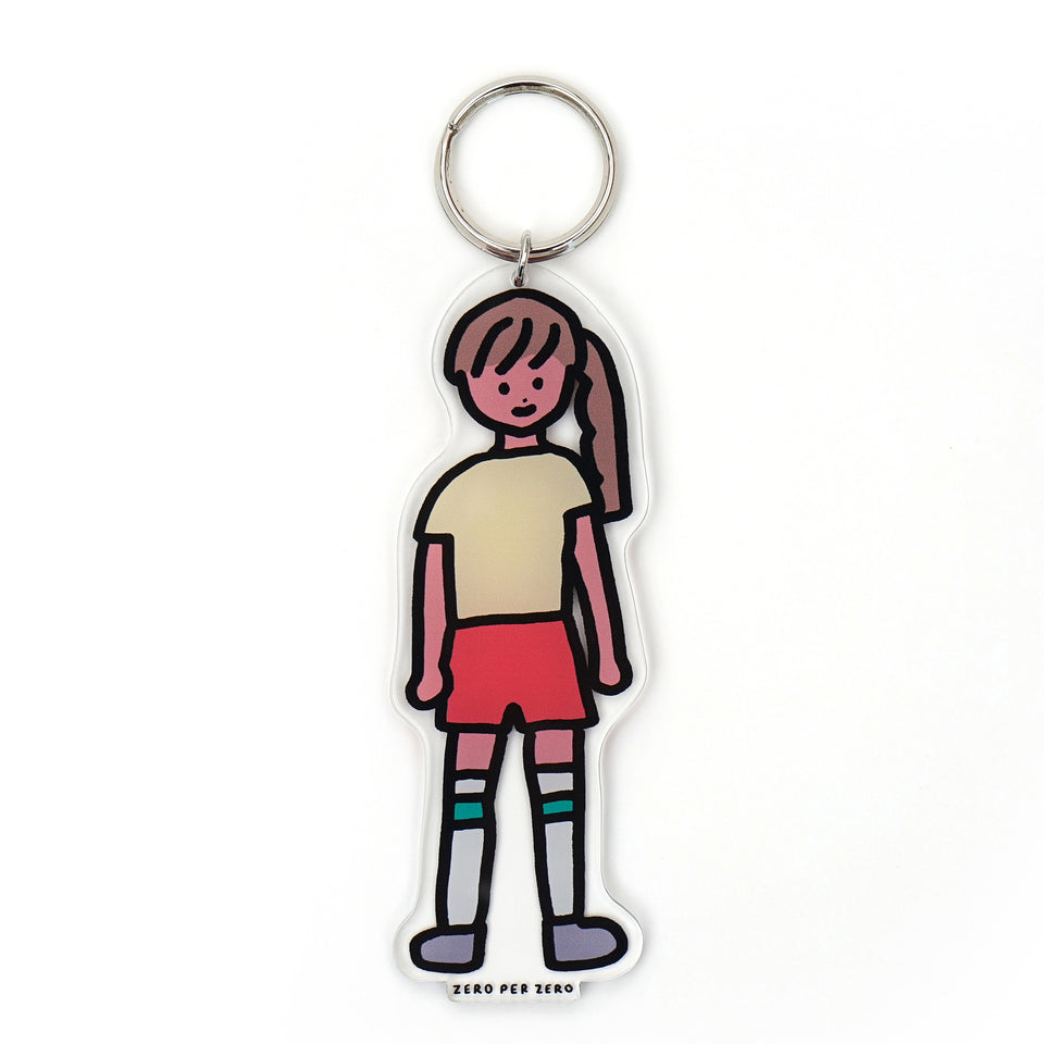 Stand Up Key Ring
