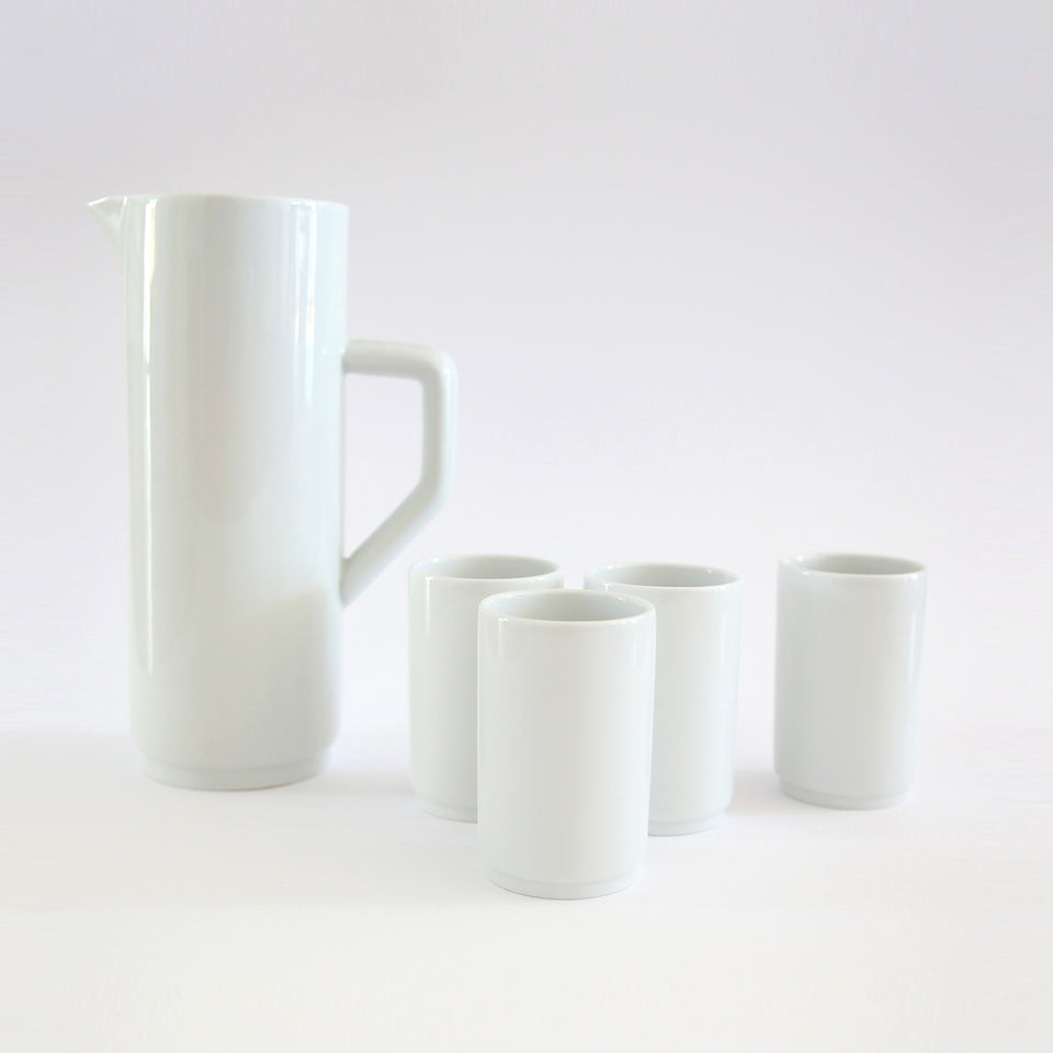 Porcelain Jug & Cups