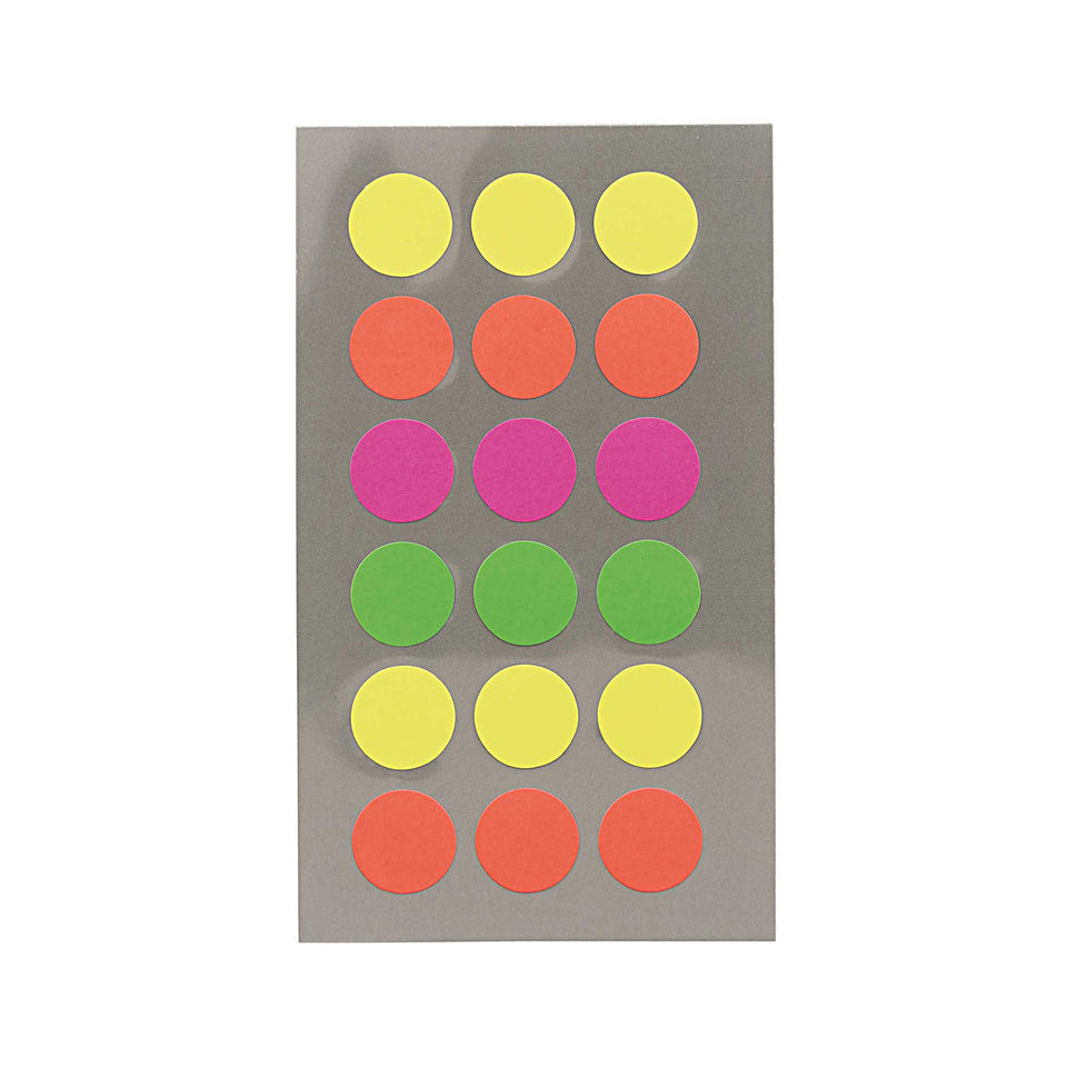 Neon Dot Sticker