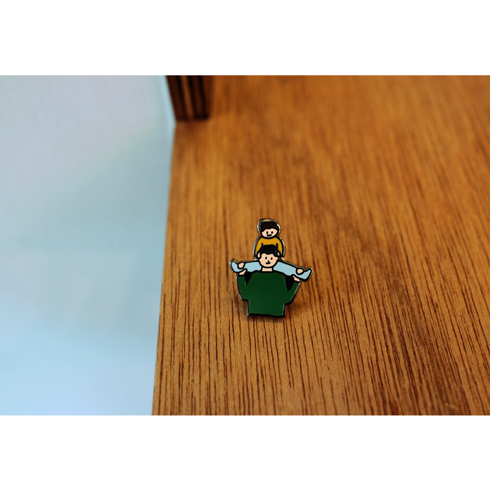 Father & Son Pin