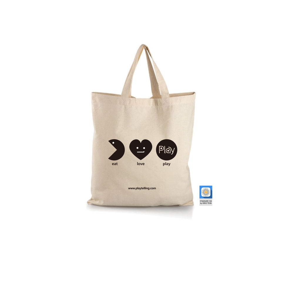 Eat, Love, Play Eco Bag